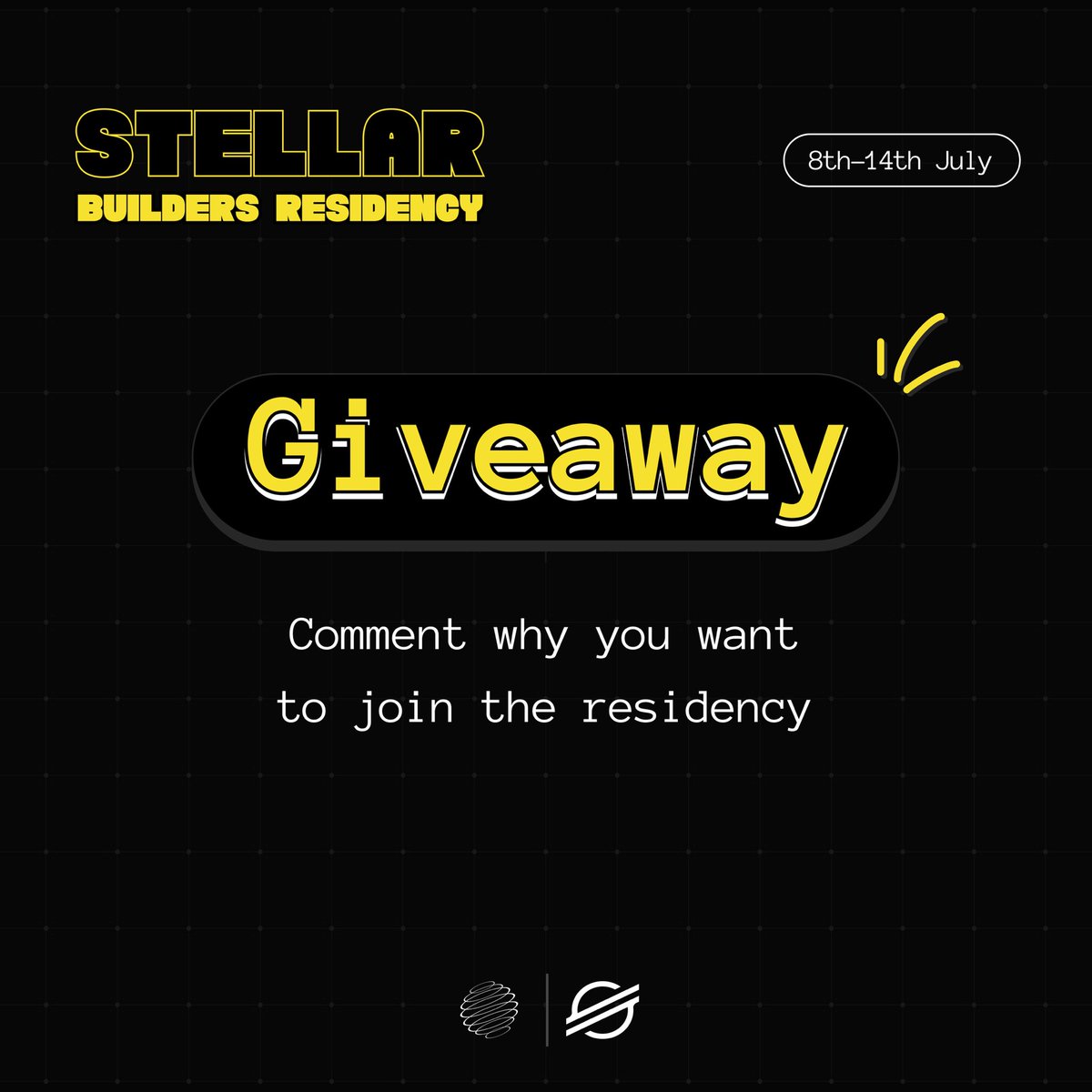 onboardingclub's tweet photo. 🚨 GIVEAWAY ALERT 🚨

We're hosting a merch giveaway to gear you up for upcoming Stellar Builders Residency! 🚀

Join the giveaway by following the rules below:

1. Tell us why you want to join the Stellar Builders Residency in the comments below! 🛠️✨
2. Like, Retweet & Follow Us

One lucky winner gets an exclusive merch from us!