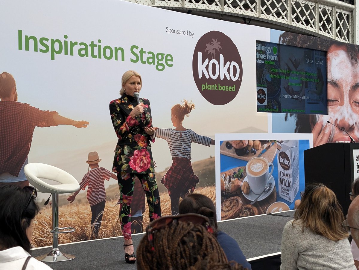 BeyondBamboo's tweet image. Up now @AllergyShow Heather Mills with @VBitesBrighton on gut health &amp;amp; vegan diets #allergyshow #guthealth #allergyshow Avoid Fodmaps #fodmaps
