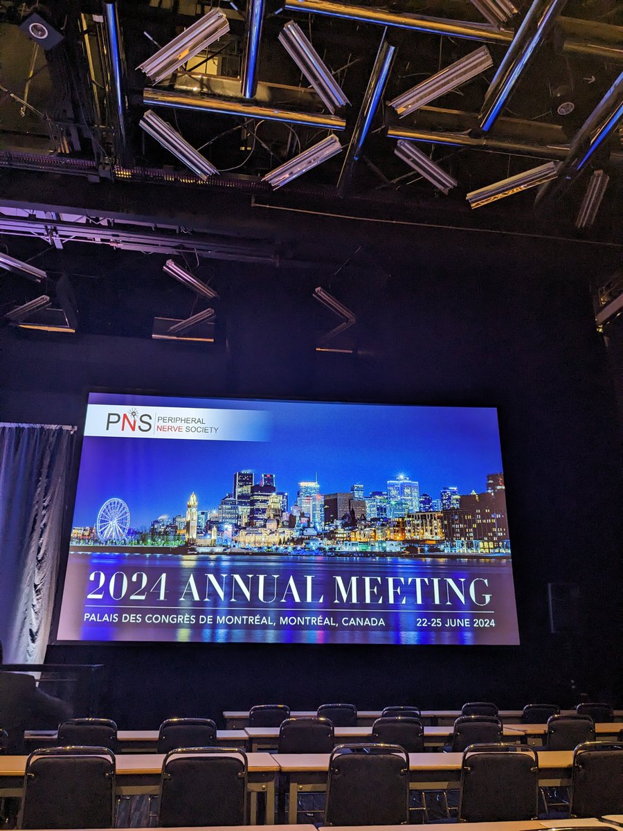 So glad to be in Montreal for <a href="/PNSociety1/">Peripheral Nerve Society (PNS)</a> annual meeting. Always a wonderful event
