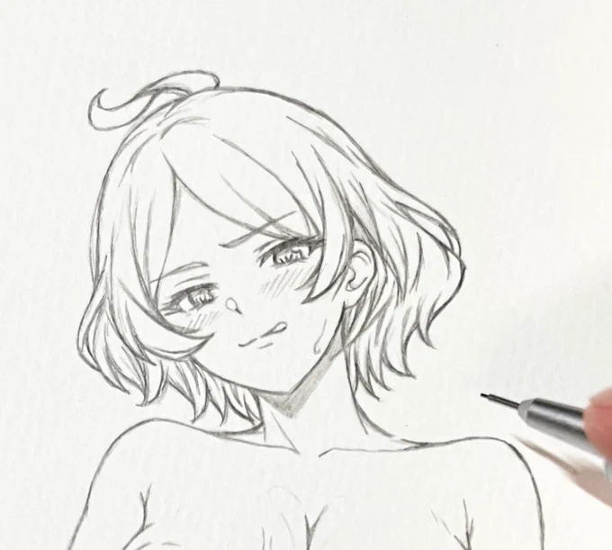 セセリアさんの顔描くの得意かもしれない 