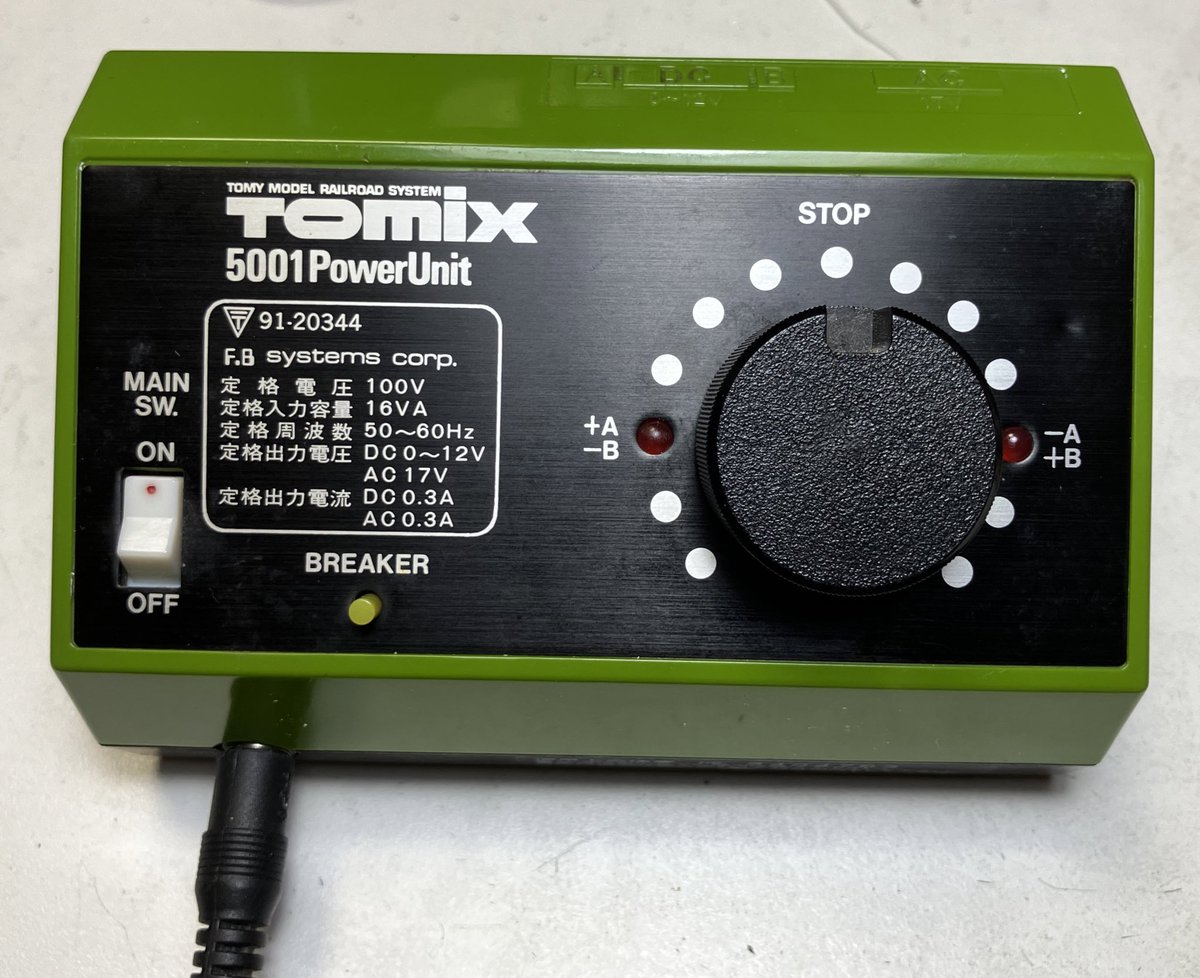 JGR1067's tweet image. TOMIXパワーパックをマイコン制御でPWM化しました。
直流出力はパーツが足らなかったので、秋月にパーツ発注しました 後日追加します
#arduino #PWN #Tomix5001