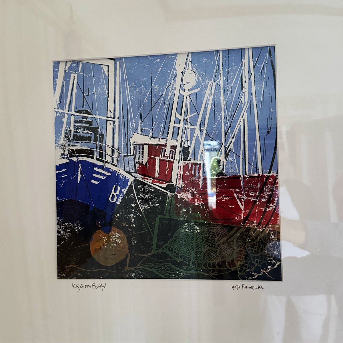 Keith Tunnicliffe (@larkstudios) on Twitter photo #picoftheday Nice to get invited to a party and see one of your artworks on the wall! #linocut #picoftheday Nice to get invited to a party and see one of your artworks on the wall! #linocut