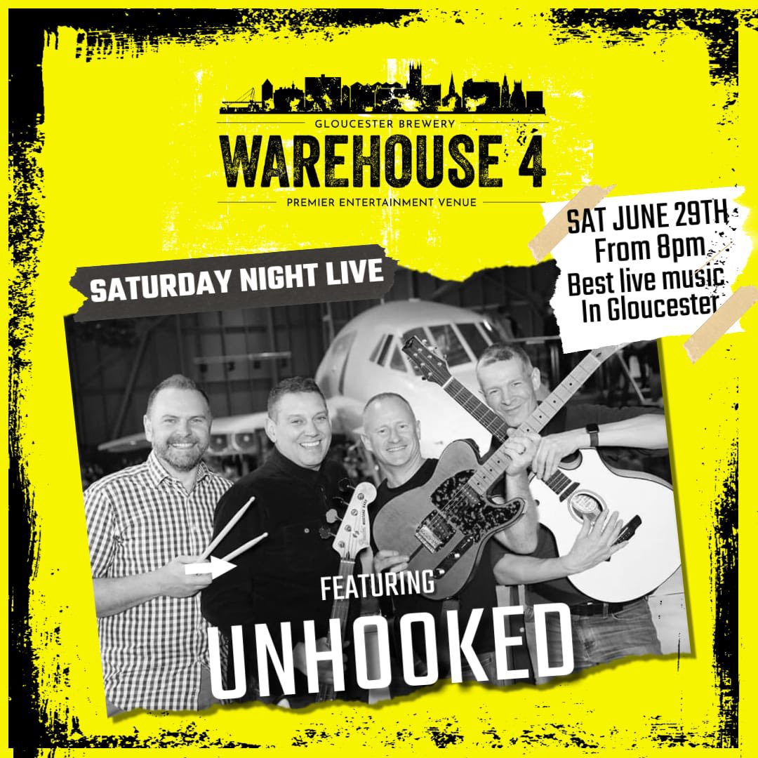 This Week at Warehouse 4! 🍻🎉

- Mon, 7 PM:Quiz Night with Quiz Master Andy 🧠
- Tue, 7 PM: Euro 24 Qualifier: England vs. Slovenia ⚽🏴
- Wed, 8 PM: Acoustic with Amelle Covers 🎶
- Thu, 7 PM: Solo-aoke 🎤
- Sat: Unhooked 🎸
- Sun: Chill &amp; Cheer 🍺

#Euro24 #LiveMusic