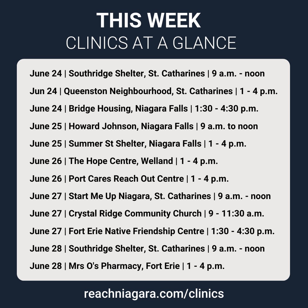 Some of the common care provided at REACH clinics includes dressing wounds, preventing and treating infections, counselling, and system navigation. Community members without access to stable shelter and other necessities can receive care without a health card or appointment.