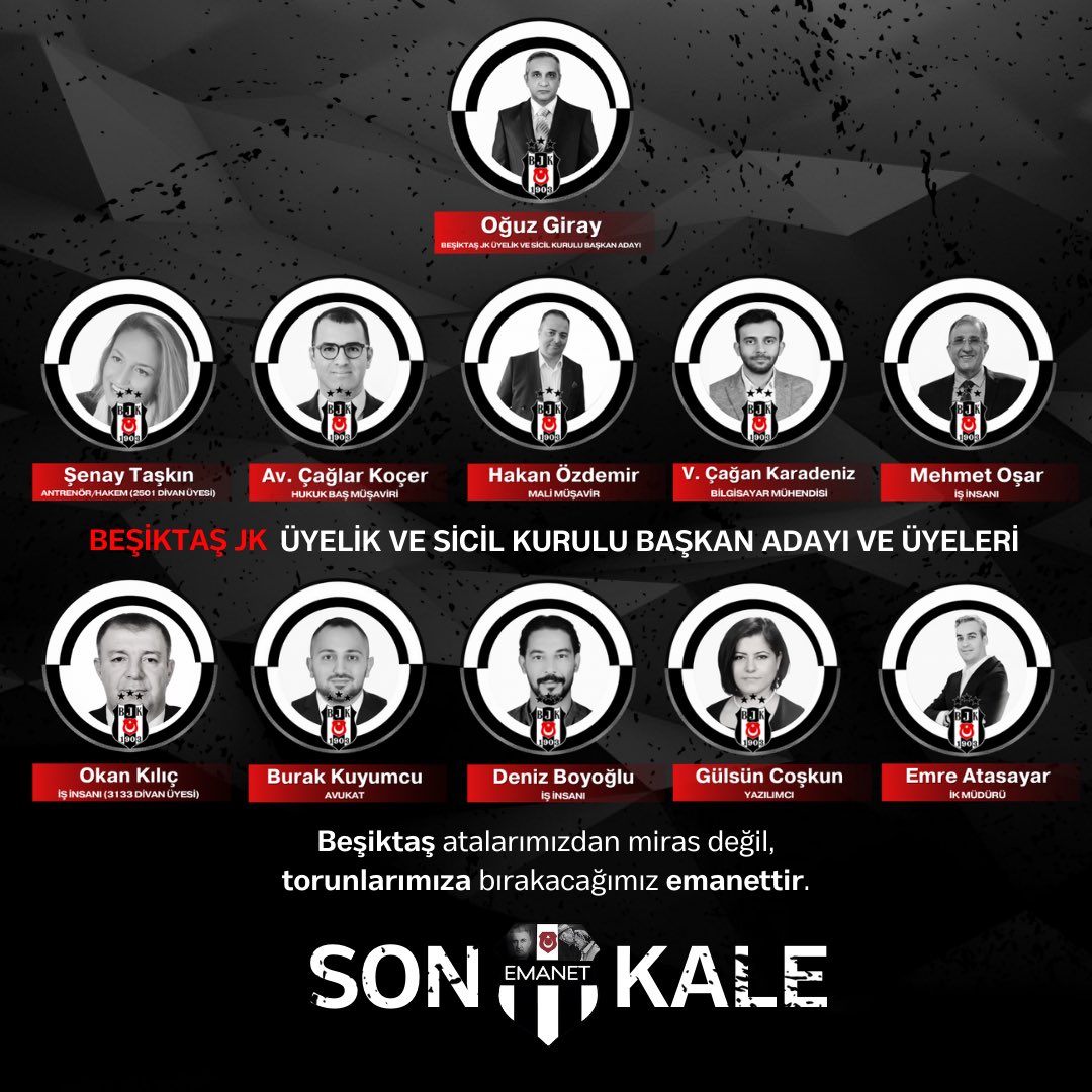 “Biz onbir arkadaşız, lâkin arkamız var” Kaptan Şair Kâzım.. Beşiktaş miras değil, emanettir 🦅