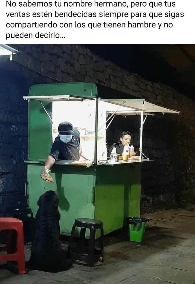 Dios bendiga el negocio de todos los que ayudan  a los pequeños en situación de calle