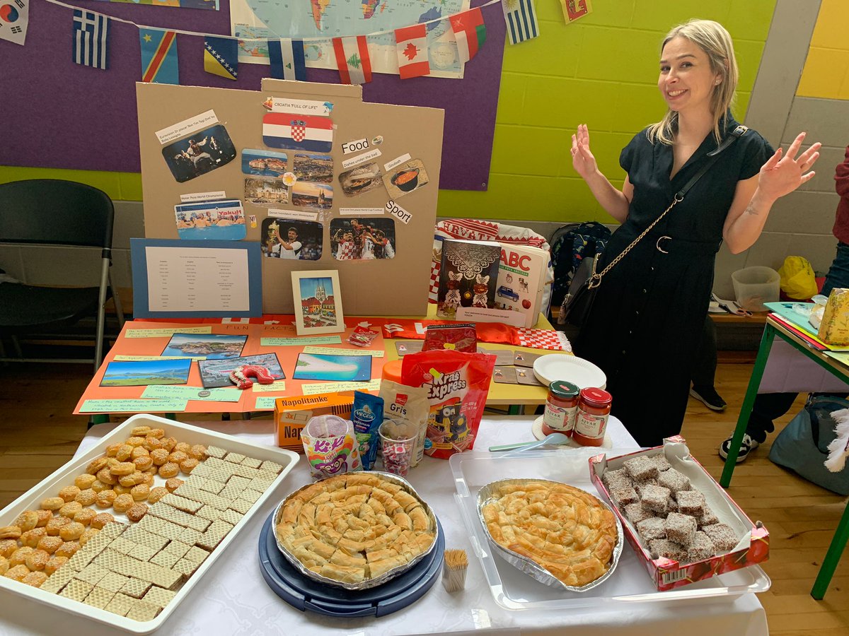 On Friday 24th of May, St. Catherine's NS  hosted an extremely successful Multi-Cultural Day, organised by the school's PA! This is only a sneak preview of some of the Country's tables, the foods and the activities of the day!