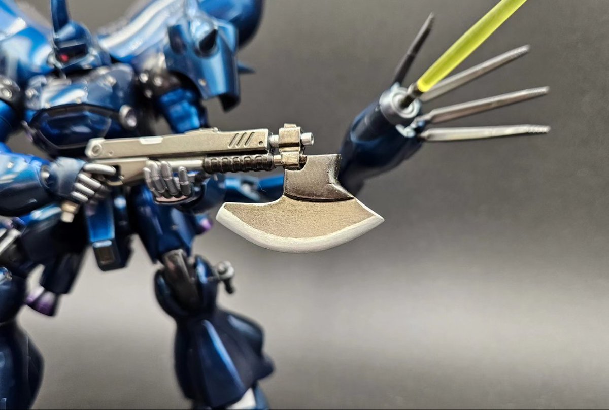 BuildUpHobby's tweet image. This awesome assault beetle has joined Meta Season 3! Local Builder @gp_pla killed it in both kitbash &amp;amp; paint job with this awesome custom!

    Shockingly sturdy &amp;amp; cleverly bashed, even the back is beautiful!

    Thanks for Building with us!

#g_bm #GUNDAMBUILDMETAVERSE