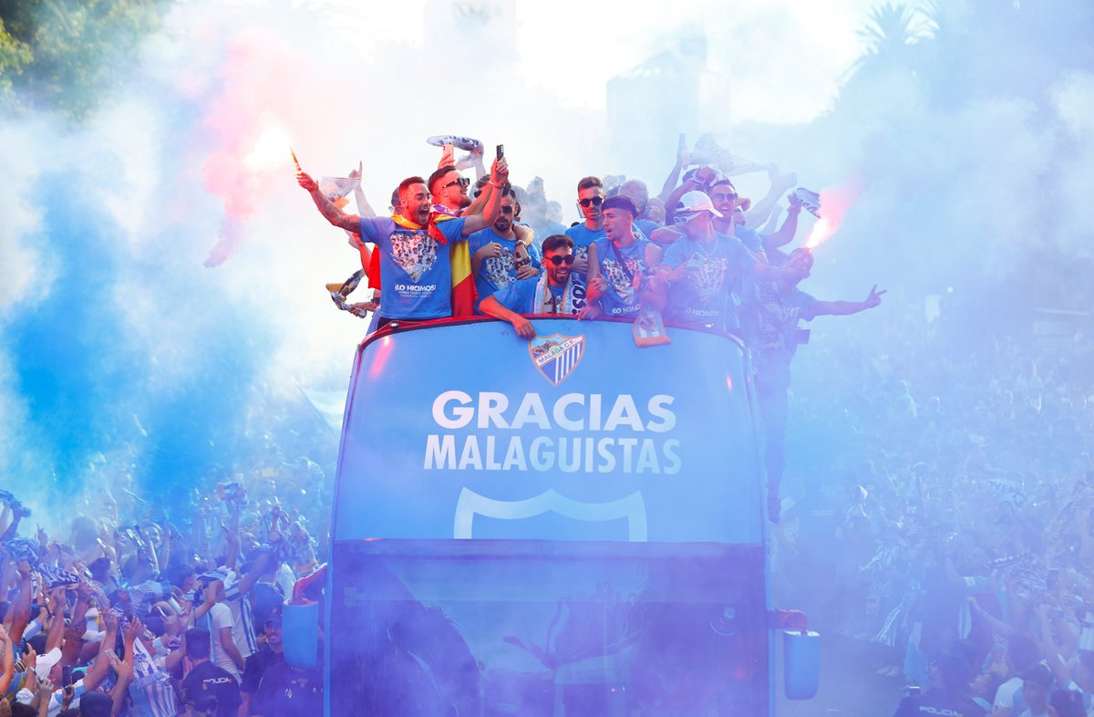 ¡Gracias, malaguistas! 🤍💙