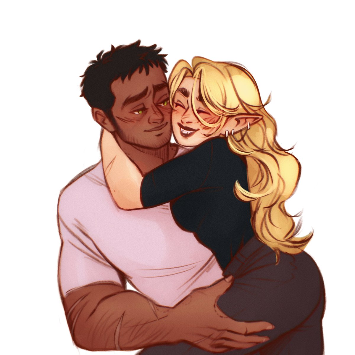 meepsins's tweet photo. My fanarts of Bride (Ali Hazelwood)💜
This book is my sweet treat....
And horni treat, obviously✨ https://t.co/ZdzWod0oPE