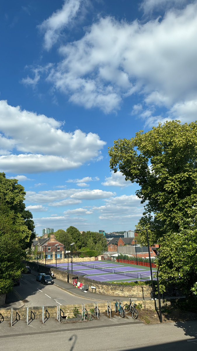 Great view from <a href="/sheffhallamuni/">Sheffield Hallam University</a> library at our Collegiate campus on a wonderful sunny Sunday. #sheffield