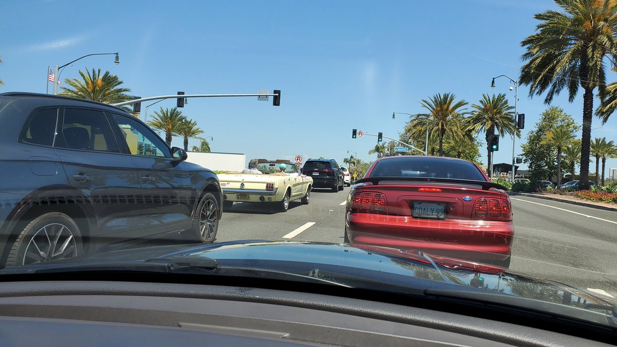 Cruising at the beach . #carcruise <a href="/Ford/">Ford Motor Company</a> #ford. #mustang