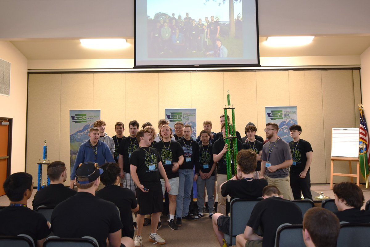 The 82nd Session of Evergreen Boys State has come to a close!  Although it's bittersweet to bid everyone farewell, we are profoundly proud of the progress shown by our delegates throughout the week!
#EBS2024 #AWeekToShapeALifetime