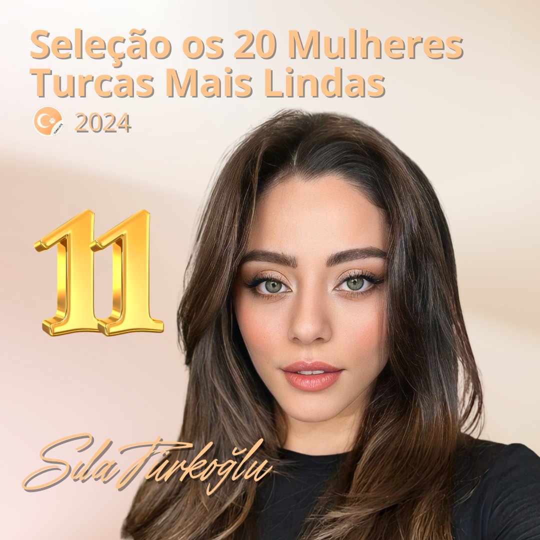 Em 11º lugar:
Sıla Türkoğlu
Idade: 25 anos
Nascido em: Bornova, Turquia
Aniversário: 18 de abril
Instagram: 2,6 milhões de seguidores

#SılaTürkoğlu
