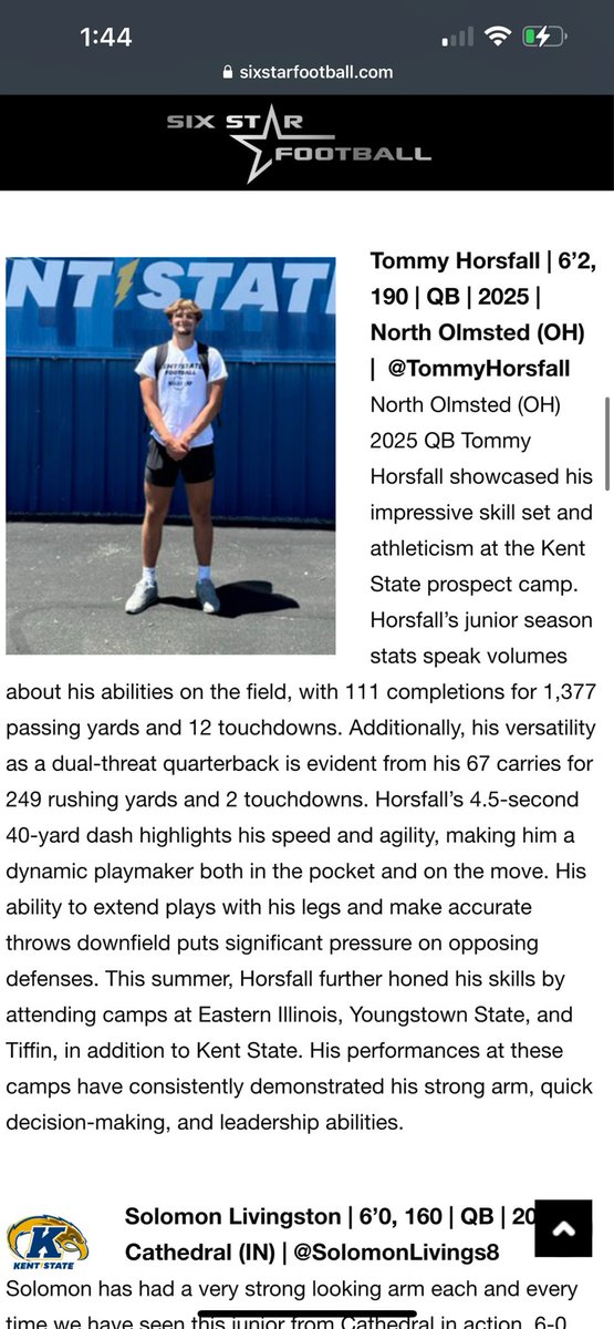 Keep working ⁦<a href="/TommyHorsfall/">Tommy Horsfall</a>⁩ stay hungry and humble! ⁦<a href="/NOEagles/">North Olmsted Eagles</a>⁩ ⁦<a href="/NOCSEagles/">NorthOlmstedSchools</a>⁩