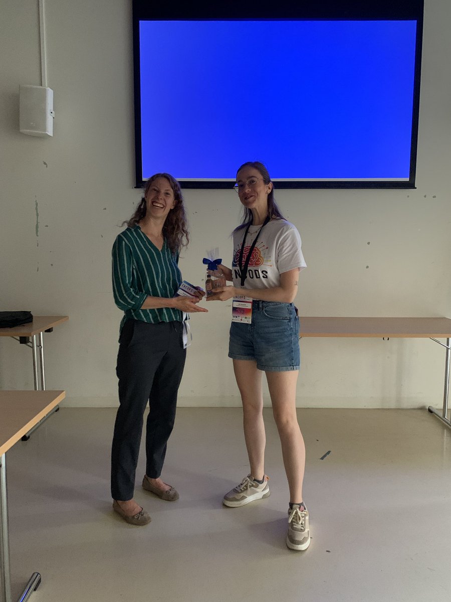 We are deeply grateful to Natalie Badstuber for her outstanding workshop on "Tips for Giving an Excellent Presentation" at ENCODS 2024. Her practical advice and insights were immensely beneficial to everyone. Thank you, Natalie! #encods24 <a href="/FENSorg/">FENS</a>