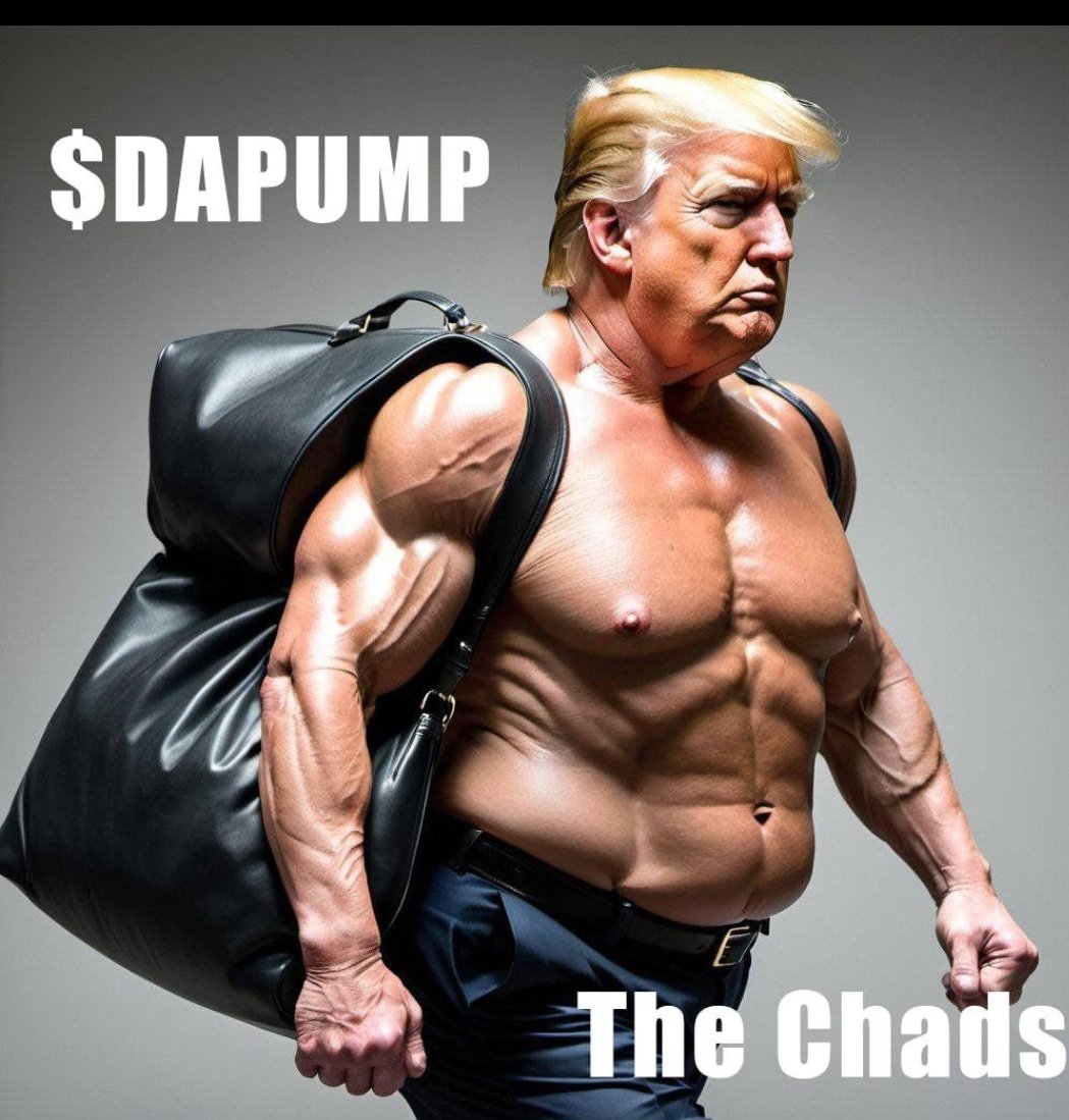 DaPumponSolana's tweet photo. @TheCryptoLark Opt out by supporting $DaPump he will help keep #crypto in the people hands.
Vote for Donald not Joe
#notguilty
#standwithTrump
#FkBidden
#MAJA movement
" MAKE AMERICANS JACKED AGAIN " https://t.co/Rm3bKeBIsF