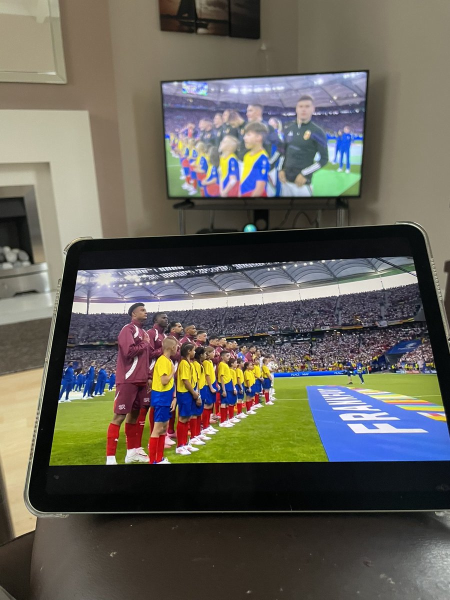 CazSCFC's tweet image. Two games kicking off at the same time you say? I’ve got this 👍 #EURo2024