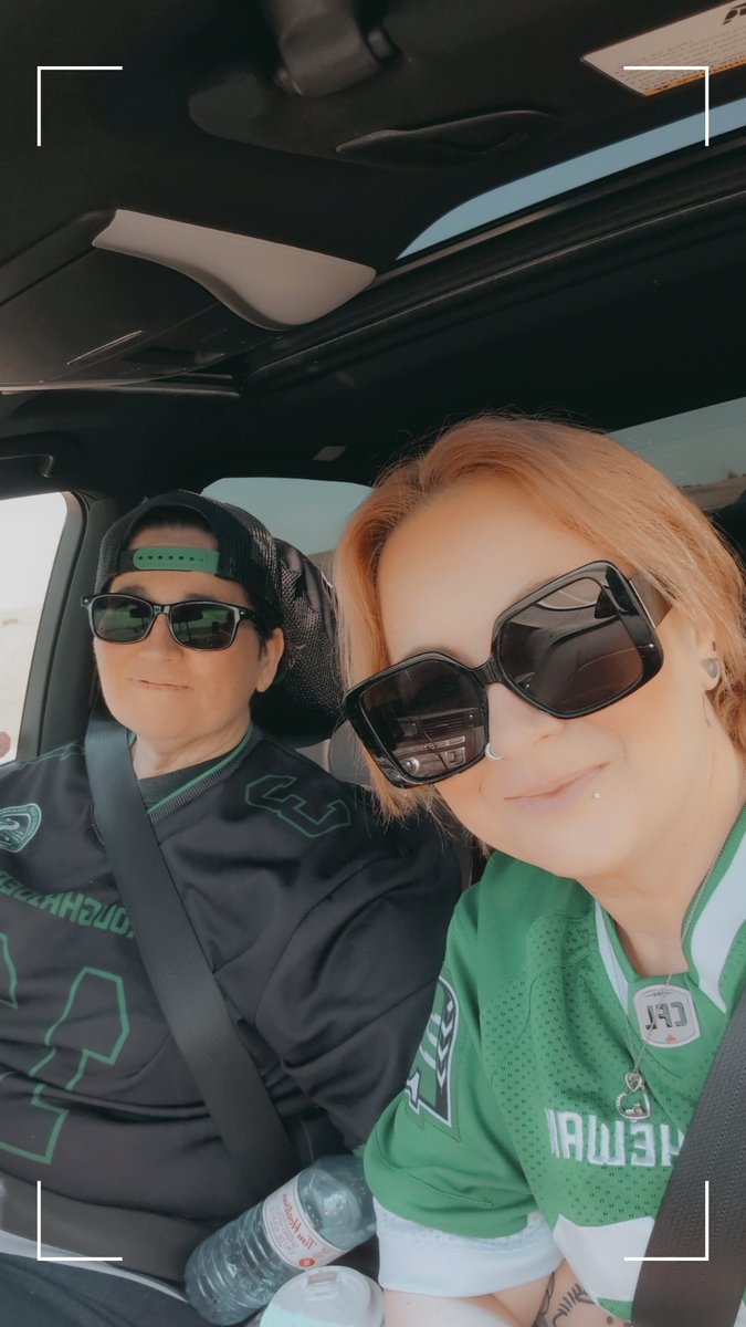 Sabrinna79's tweet photo. On our way to watch the #homeopener #saskatchewanroughriders #riderslive #tsn #ruffleschipsgiveaway #section123 #ridernation #gogreen https://t.co/yMdVwMqF2v