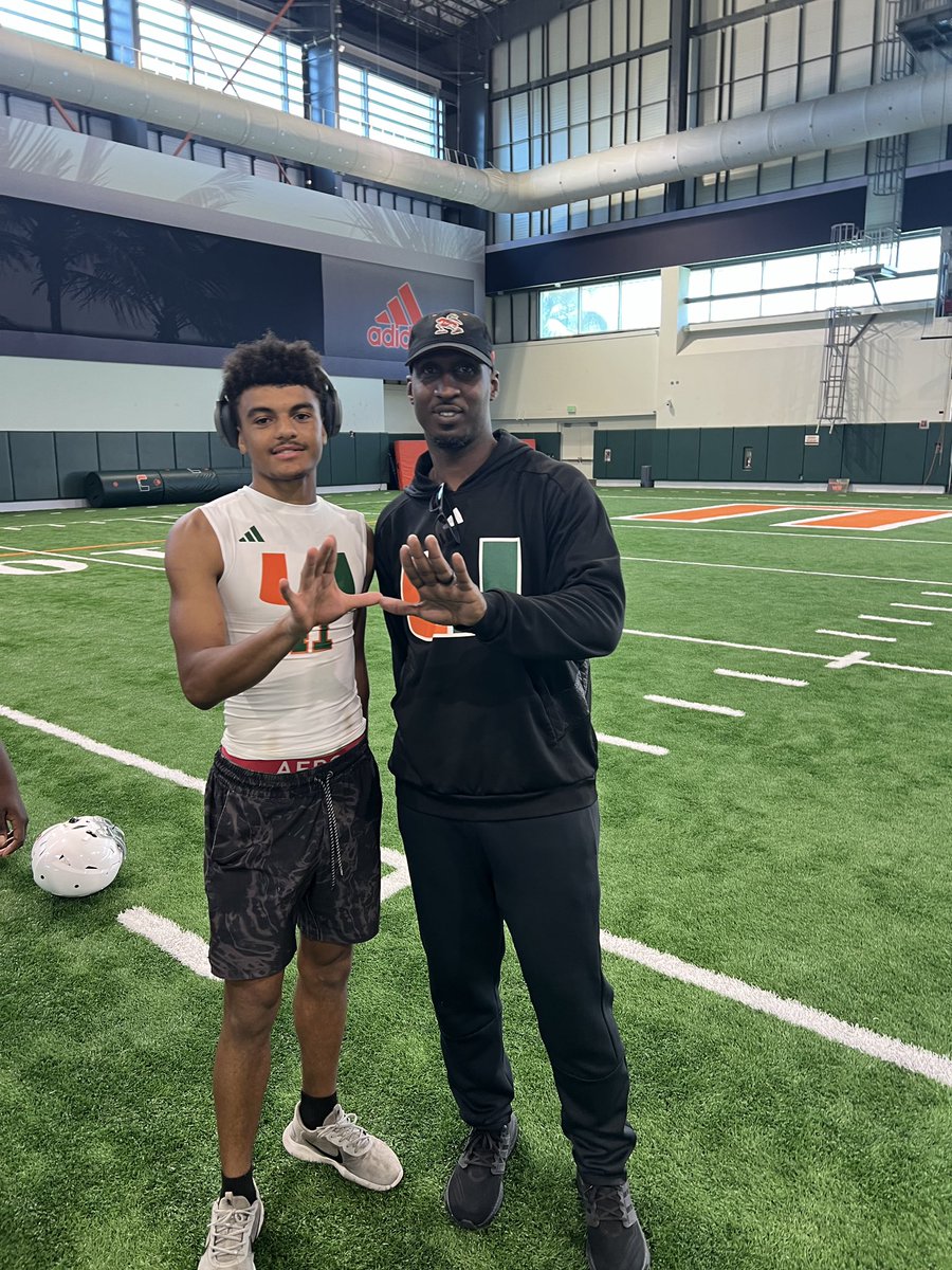 Great time competing at the Miami Camp #TheU