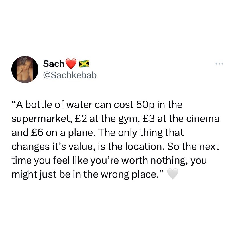 Know your worth 🫶