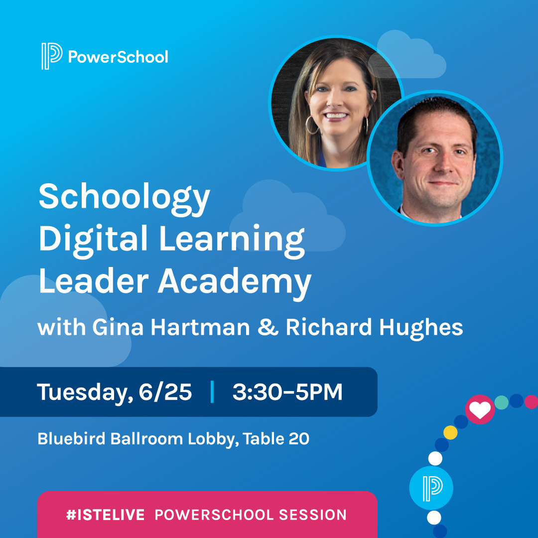 Looking to maximize your professional development? Join us at #ISTELive 2024 with PowerSchool experts, Dr. Gina Hartman &amp; Dr. Richard Hughes. Dive into impactful, evidence-based learning with Schoology Learning LMS. 

Learn more 👉 bit.ly/4cdIqB5