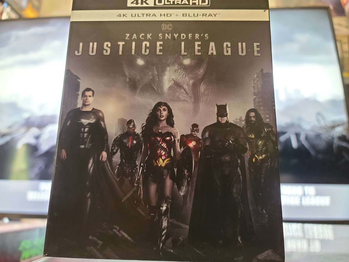 TheMetalWhovian's tweet photo. #NowWatching my all-time favorite film on #4KBluray, 'Zack Snyder's Justice League'!
#ZackSnyder #ChrisTerrio #WillBeall #ZackSnydersJusticeLeague #BenAffleck #HenryCavill #TomHolkenborg #ChristopherNolan #PhysicalMedia https://t.co/K0zevD7BQA