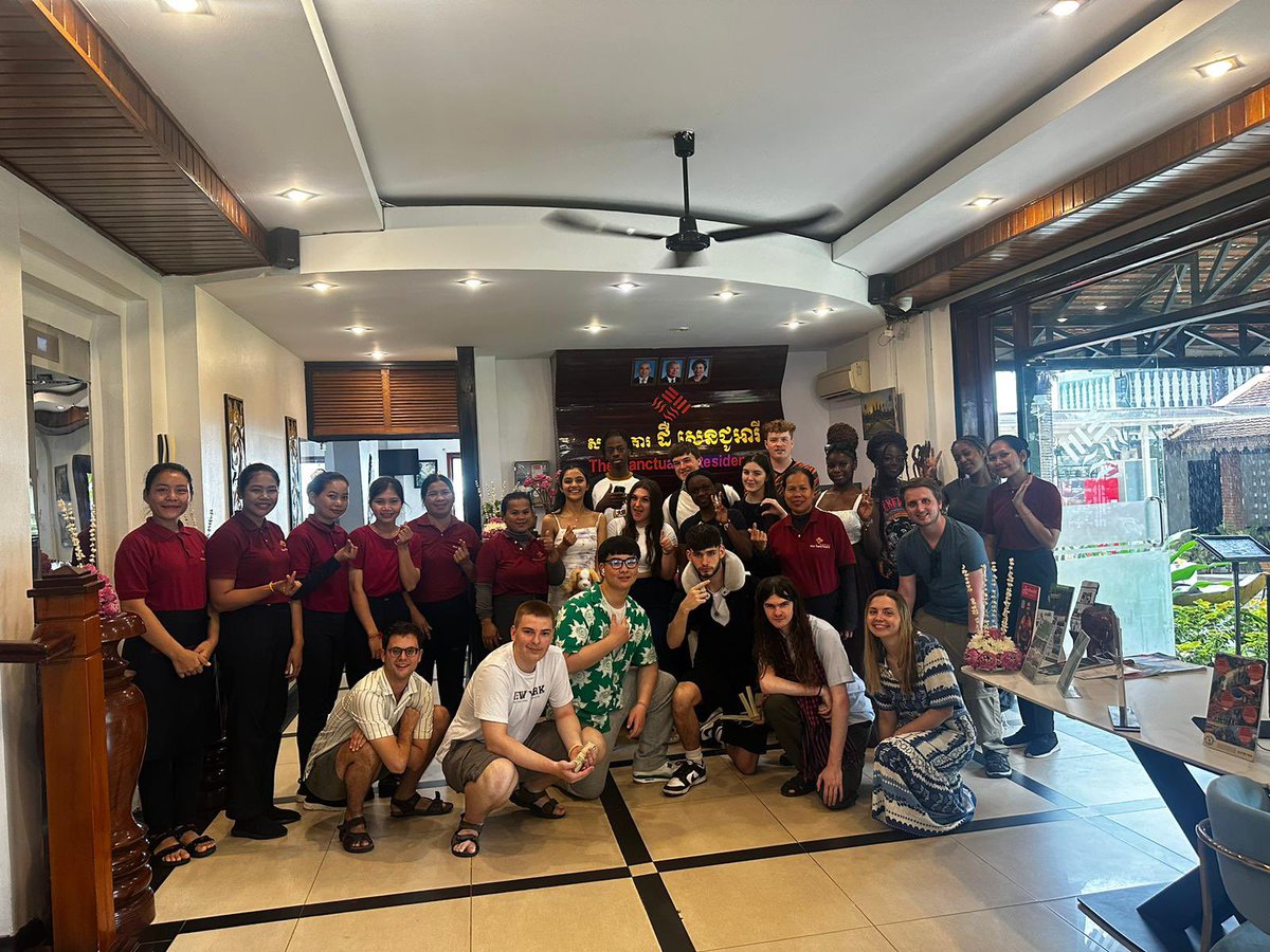 A well deserved break at The Sanctuary Hotel in Siem Reap 😎

<a href="/ABIlsley/">Archbishop Ilsley Catholic School</a> <a href="/ABIlsley6th/">Ilsley6thform</a> <a href="/ChallengeAbroad/">Challenges Abroad</a> <a href="/TuringScheme_UK/">Turing Scheme UK</a>