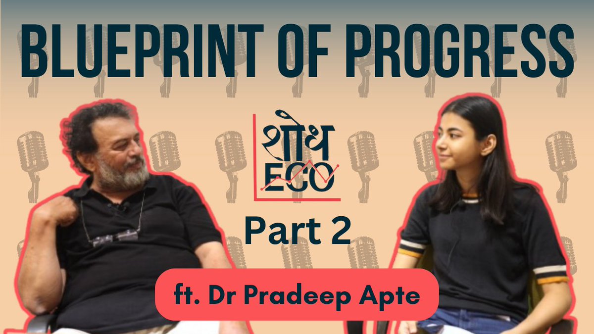 ShodhEco's tweet photo. We are glad to release 2nd part of our podcast with pradeep Apte sir

Live on 
YouTube: https://t.co/p1LbUTDI8Z
Spotify: https://t.co/yKbRAtJVn0
Do check out https://t.co/LHCFKsoyUI