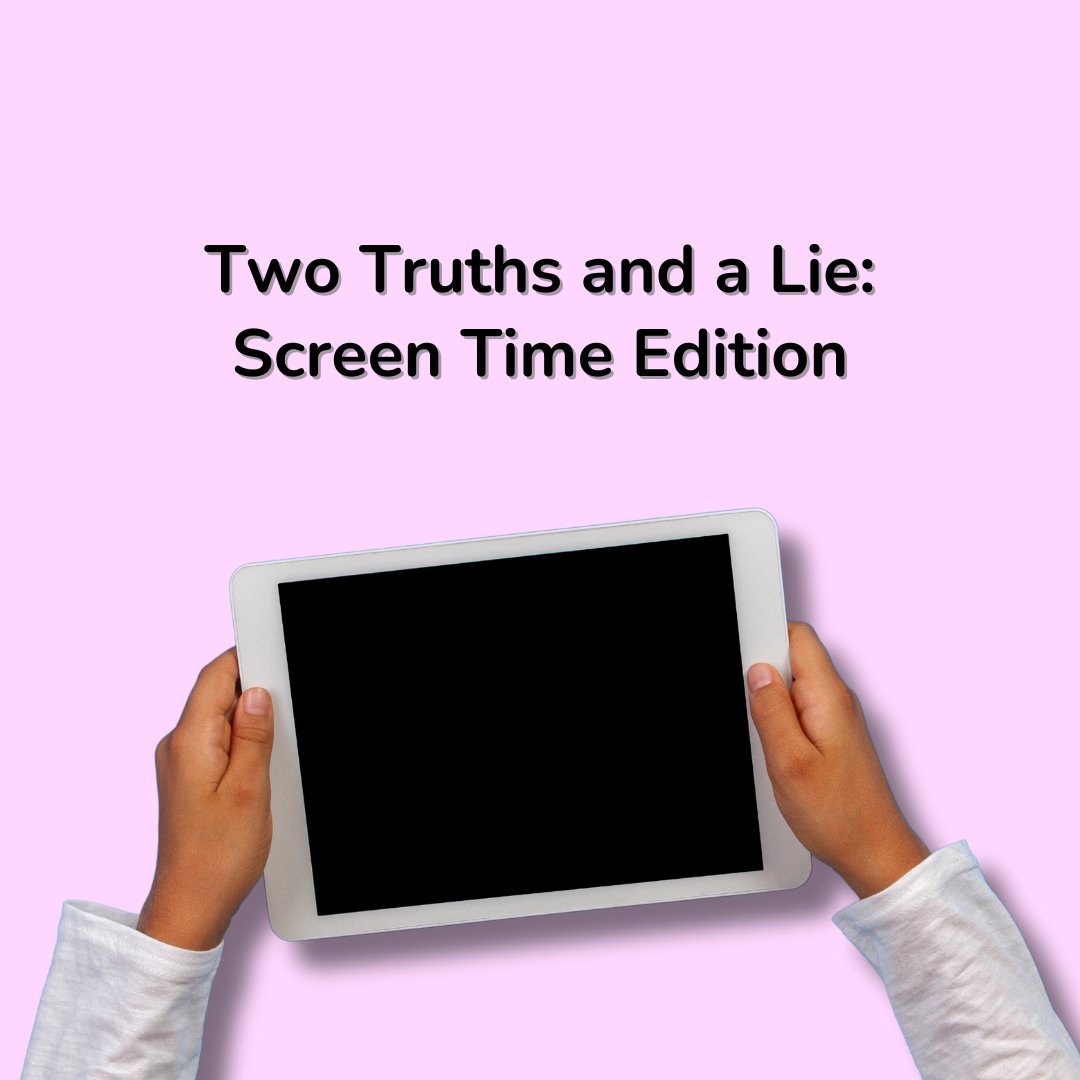 lilmagicstories's tweet photo. Spot the lie:

👉🏼 Excessive screen time can lead to sleep problems in children. 
👉🏼 Interactive screen time can enhance learning and cognitive development. 
👉🏼 Screen time has no impact on children's social skills. 

Comment below with your guess!

#screentime https://t.co/1cI3TM33dL