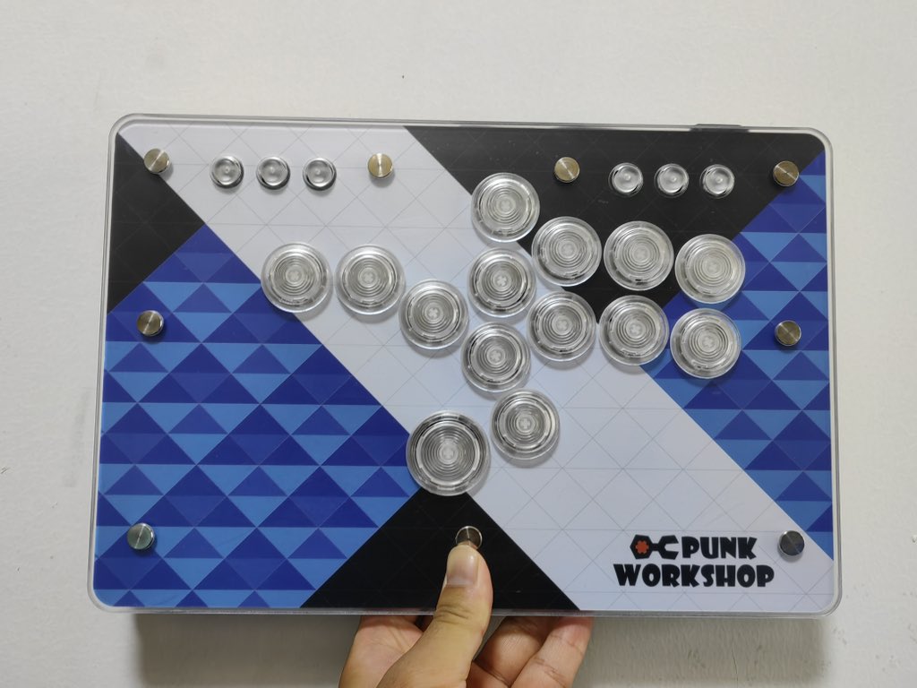 PUNKWORKSHOP mini hitbox sinoarcade レバーレス