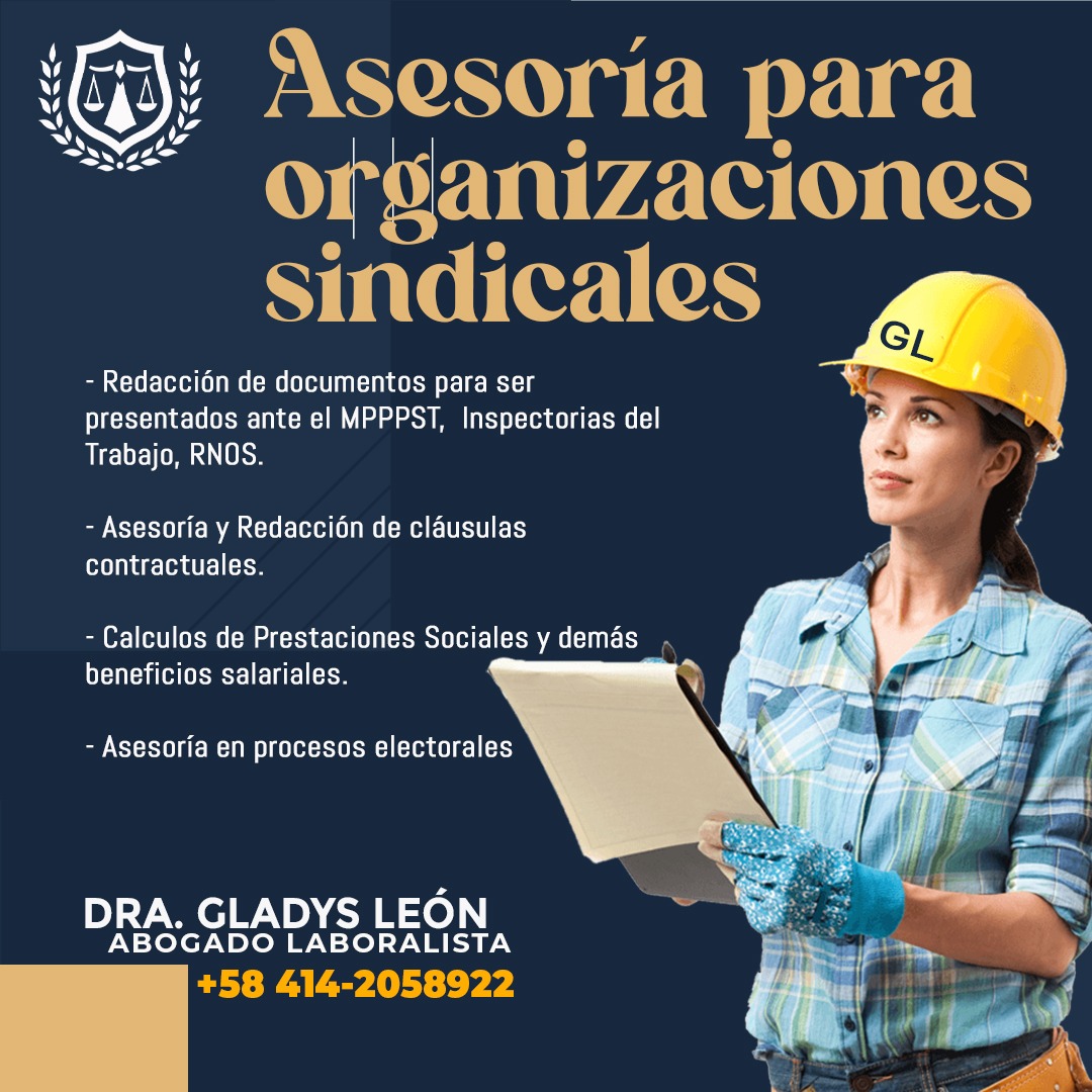 DMZcomputer's tweet image. ¡Feliz día del abogado! 
Felicitamos a nuestra estimada Dra Gladys León, abogada UCV, especialista en derecho laboral, empresarial y sindical. Más de 30 años de experiencia.
#abogadoucv
#abogadoempresarial
#abogadovzla
#abogadosindical
#abogadolaboral
#abogado
#calculoPS