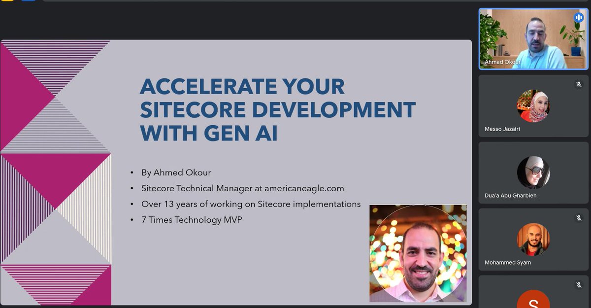 About to start, don't miss it! <a href="/_SUGJO/">Sitecore User Group Jordan</a>