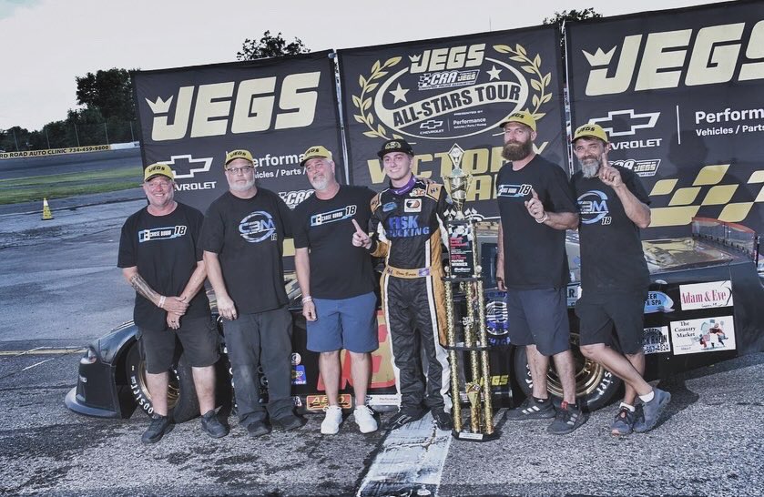 Got the win last night at Flat Rock Speedway!!