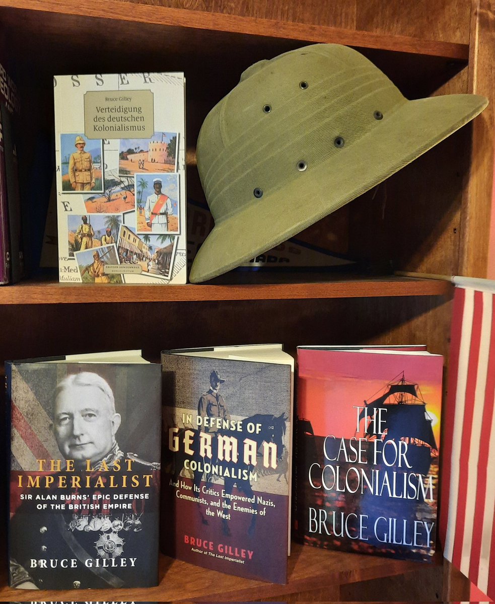 BruceDGilley's tweet image. Found the pith hat needed for the display. Bloody brilliant, what?