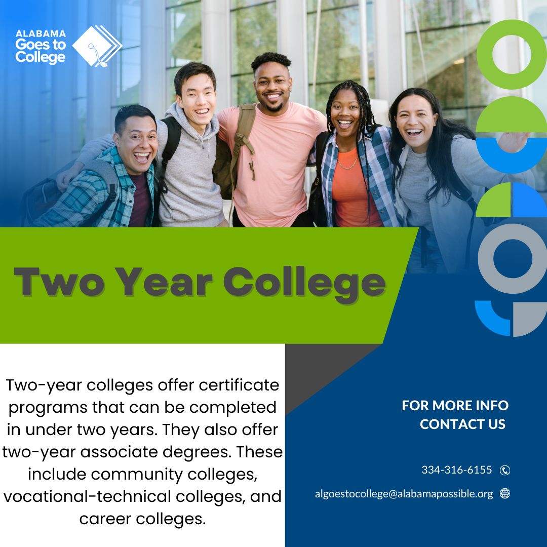 alabamapossible's tweet image. Alabama Goes to College is here to provide you with information on different postsecondary pathway options. Call or text to speak with a representative (334) 316-6155.

#summerbuild #ALGoes2College #AlabamaPossible #DotheFAFSA