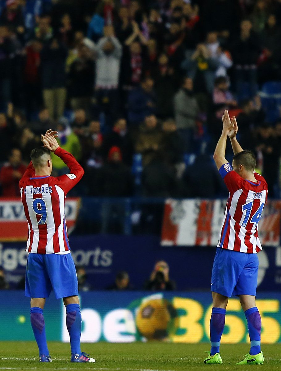 Torres, Gabi y el Calderón.

Puro Atlético de Madrid. ❤️🤍