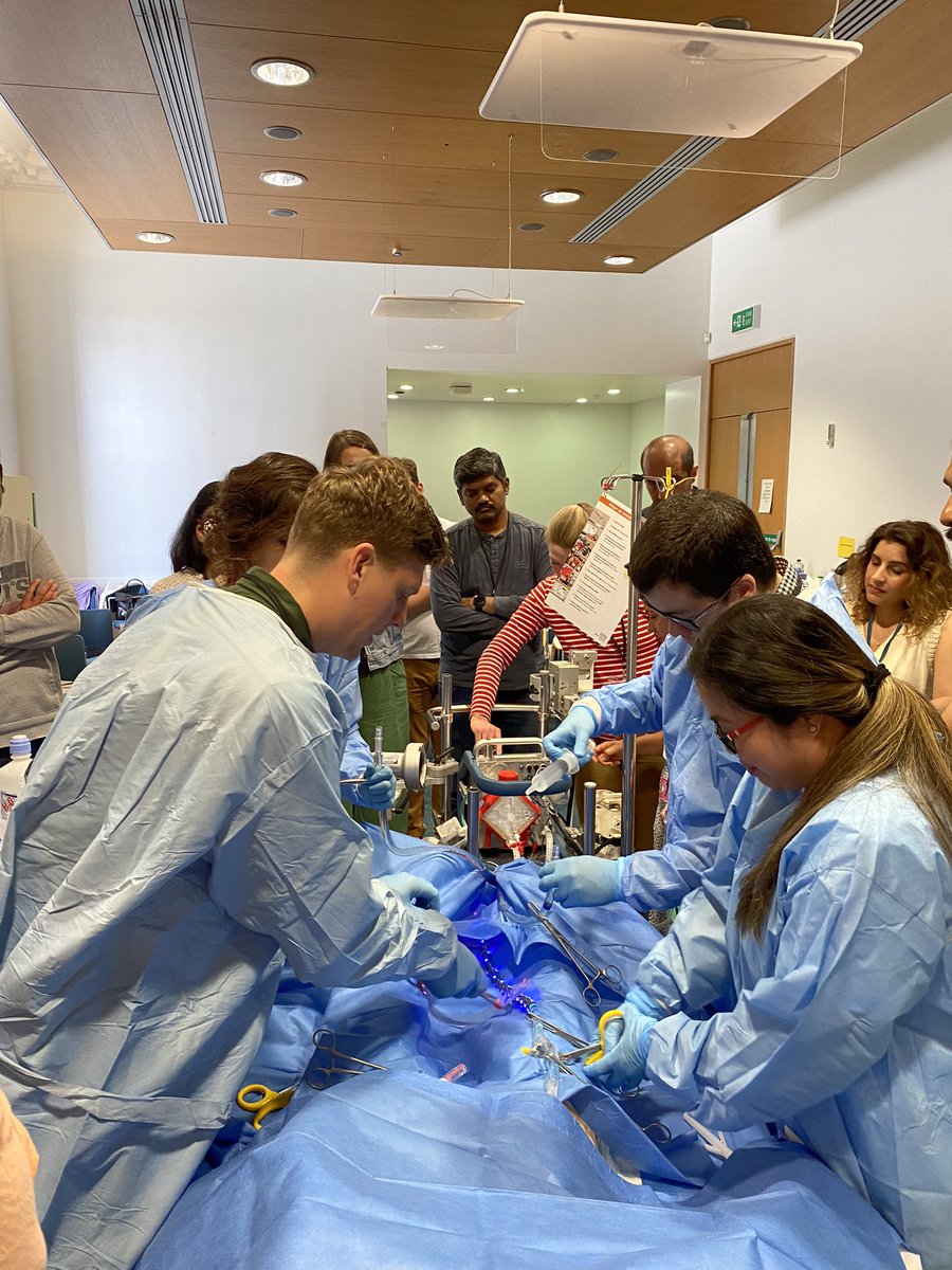 Dr Genex Correa (@genexcorrea) on Twitter photo What great way to finish the summer Bart’s ECMO Course . Fantastic MDT learning and immersive simulation.
Few spots left for the September course .
<a href="/GomorraDoc/">Sean Scott</a> <a href="/sachindoc/">Sachin</a> <a href="/Caroline_gasdoc/">Dr Caroline Bullen</a> <a href="/drmamoun01/">Mamoun</a> <a href="/Novicelearner9/">Eniola Adekunle</a> <a href="/itariq14/">itariq</a> What great way to finish the summer Bart’s ECMO Course . Fantastic MDT learning and immersive simulation.
Few spots left for the September course .
<a href="/GomorraDoc/">Sean Scott</a> <a href="/sachindoc/">Sachin</a> <a href="/Caroline_gasdoc/">Dr Caroline Bullen</a> <a href="/drmamoun01/">Mamoun</a> <a href="/Novicelearner9/">Eniola Adekunle</a> <a href="/itariq14/">itariq</a>
