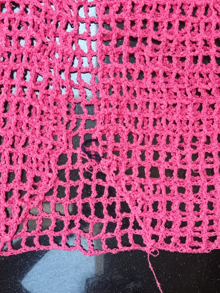 crochet_crafter's tweet photo. So I ripped 5 rows and added a curve on the bottom edge.
I'm working on sleeves now, soaking up some rays 😎
#sunny #Sunday
#crochet #mesh #madetomesure #cardigan #madewithlove https://t.co/8CxtOmpjVE