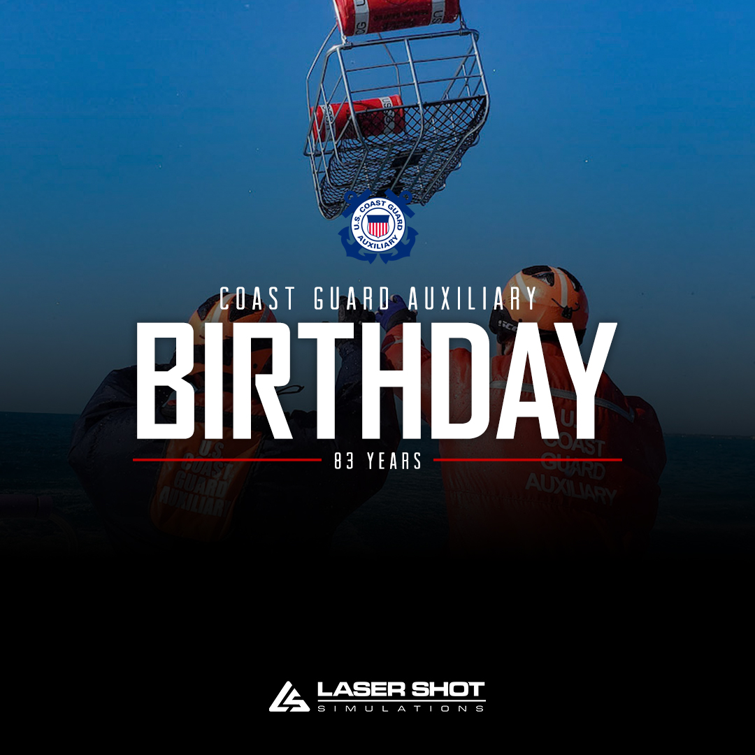Laser_Shot_Inc's tweet photo. Celebrating the Coast Guard Auxiliary's birthday and their unwavering commitment to maritime safety! ⚓️ Thank you for 83 years of dedicated service. Here's to the incredible volunteers who make our waters safer every day. 🚤 #CGAuxiliaryBirthday #MaritimeSafetyHeroes #lasershot https://t.co/pxvC71zgCU