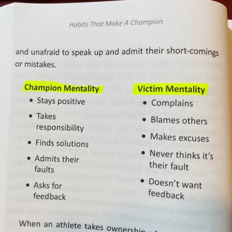 Jim Shapiro (@jimshapiro) on Twitter photo Coaches. You can’t assume your athletes will automatically have these characteristics. You’ve gotta teach them!
Credit: <a href="/AllistairMcCaw/">Allistair McCaw</a> Coaches. You can’t assume your athletes will automatically have these characteristics. You’ve gotta teach them!
Credit: <a href="/AllistairMcCaw/">Allistair McCaw</a>