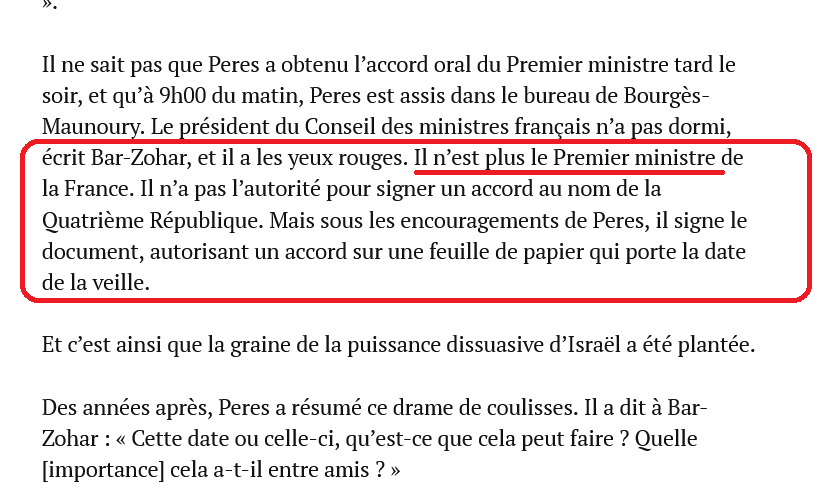 ArchimbaudGang's tweet photo. Sept 1957,
Le projet ☢️ 🇮🇱 a vu le jour à la suite d'une malversation de #Peres en 🇫🇷, piloté par #BenGourion
Les 🇮🇱 prévoyant que le Gouv #BourgèsMaunoury allait tomber, voulaient finaliser.
Le traite Bourgès Maunoury a signé un document qu'il n'avait pas LE DROIT DE SIGNER https://t.co/lLvUxFR3fR