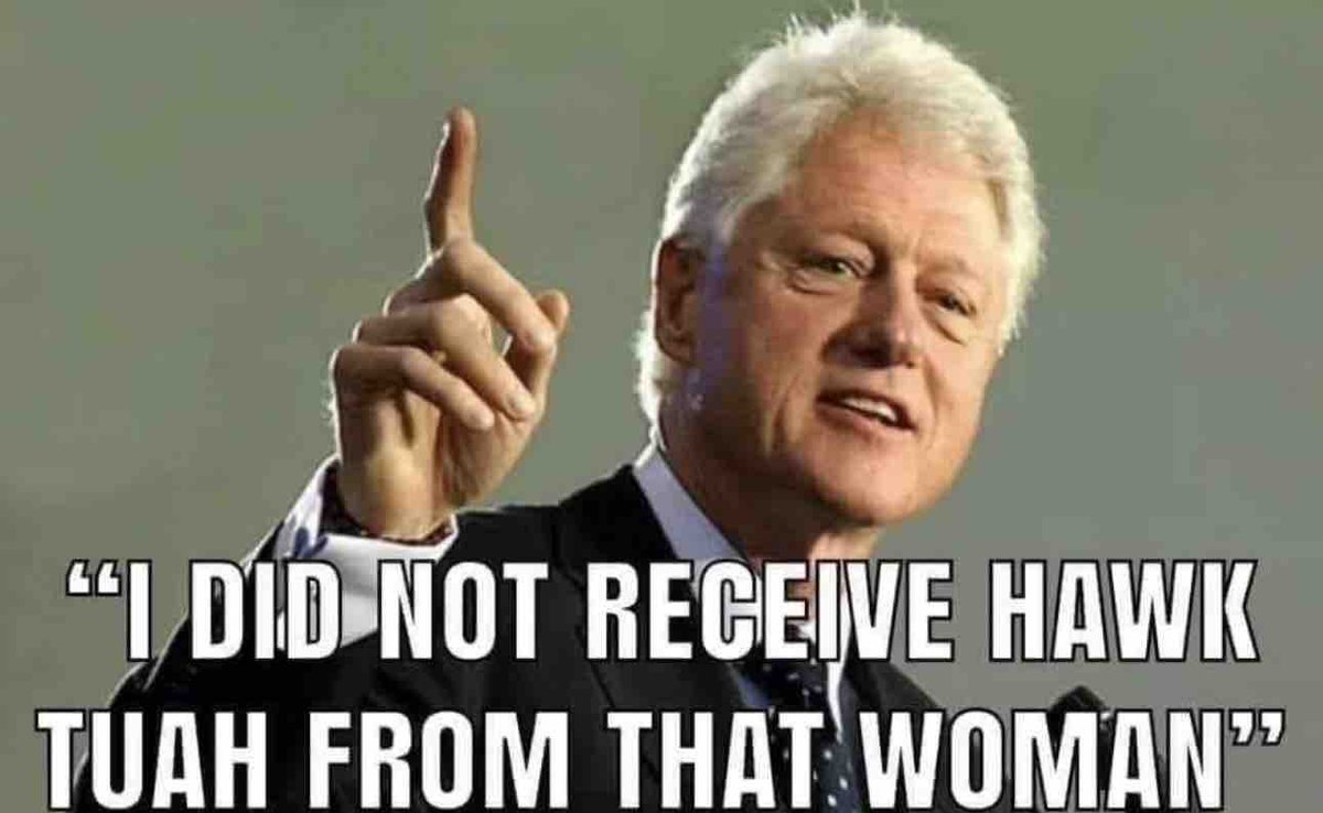 I did not receive #HAWKTUAH from that woman!