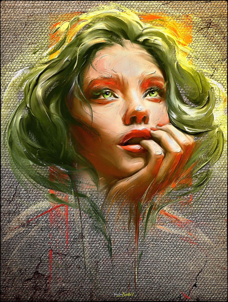 'Isabel' | MoDo Thick Paint