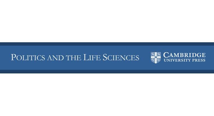 Politics&LifeSciences (@plsjournal) on Twitter photo Politics and the Life Sciences, a peer-reviewed journal from <a href="/CUP_PoliSci/">Cambridge University Press - Politics</a>, publishes research on the relationship between biology/health, broadly construed, and political behavior/institutions. Submissions: mc.manuscriptcentral.com/pls. More information: cambridge.org/pls. Politics and the Life Sciences, a peer-reviewed journal from <a href="/CUP_PoliSci/">Cambridge University Press - Politics</a>, publishes research on the relationship between biology/health, broadly construed, and political behavior/institutions. Submissions: mc.manuscriptcentral.com/pls. More information: cambridge.org/pls.