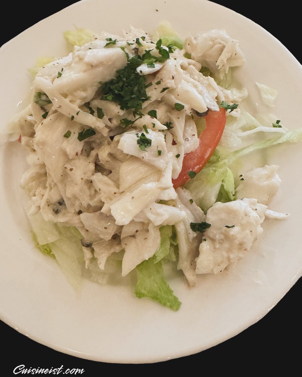 TheCuisineist's tweet photo. CRAB MAISON -
Louisiana jumbo lump crab, green onions, capers, creole mustard aioli… A New Orleans Classic @galatoiresnola #galatoires #visitneworleans #cuisineist @cuisineist https://t.co/lKXCJ6jzgH @cuisineist on Tik Tok and Instagram! #chiccompassmagazine @chiccompassmagazine #visitneworleans Photo Scott Harris