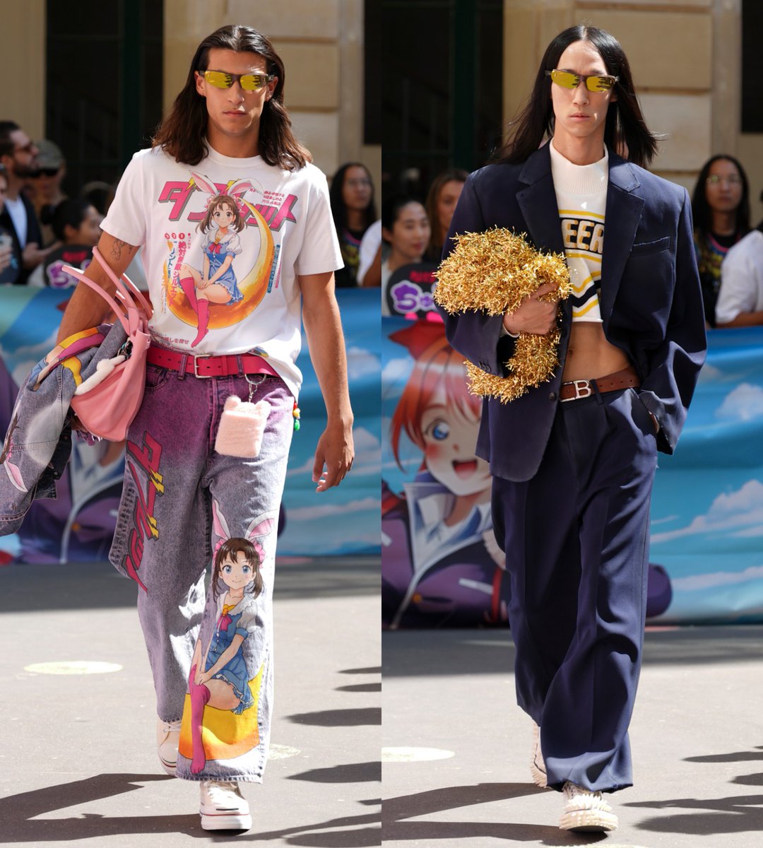 ポリエステルコットンツイード 新品タグ付き　ebure Tトップス 2025