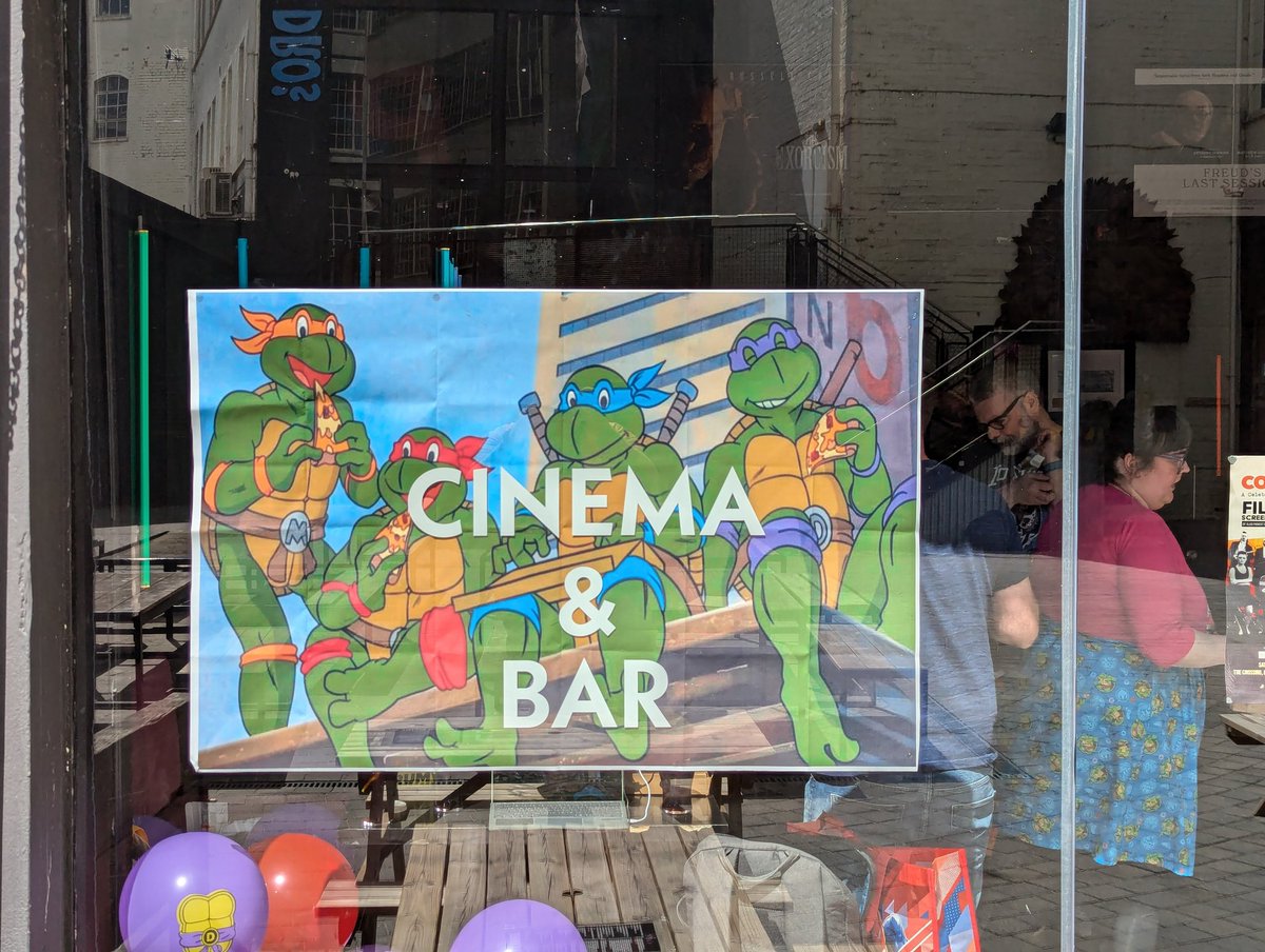 GeekyBrummie's tweet image. Packed put screen getting ready for our #Shellabration! With @mockbirdcinema &amp;amp; @StaceysParlour ready to host!