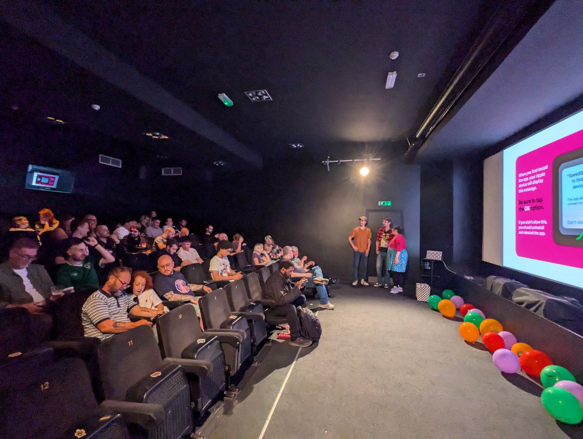 GeekyBrummie's tweet image. Packed put screen getting ready for our #Shellabration! With @mockbirdcinema &amp;amp; @StaceysParlour ready to host!