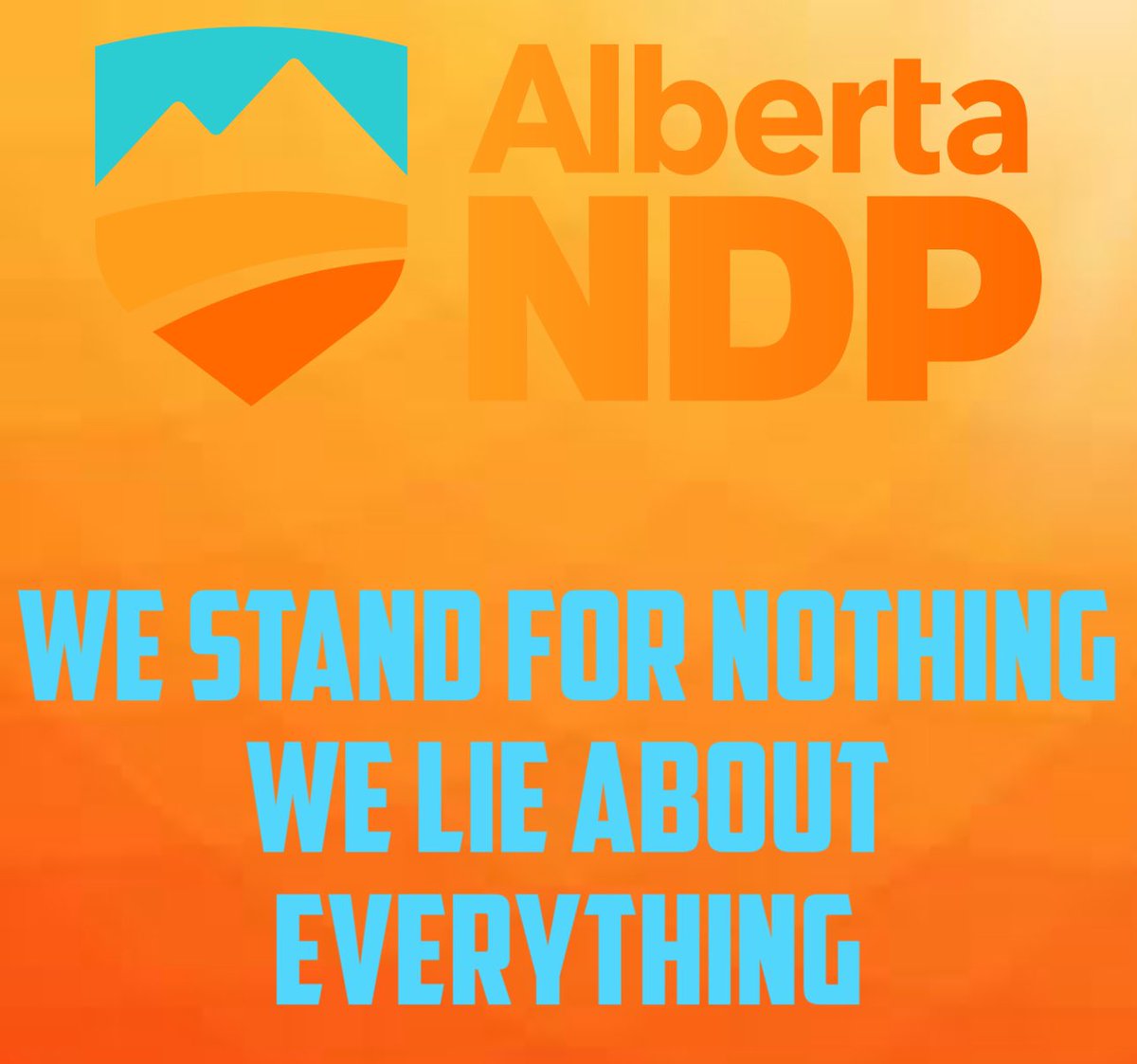 JayDeeAlberta's tweet photo. #KeepAlbertaNDPfree
#NeverVoteNDP
#OnceWasEnough https://t.co/ZLcoq1JK0Y